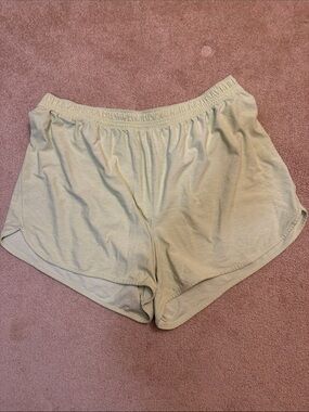 Old Navy Light Lime Elastic Waist Shorts